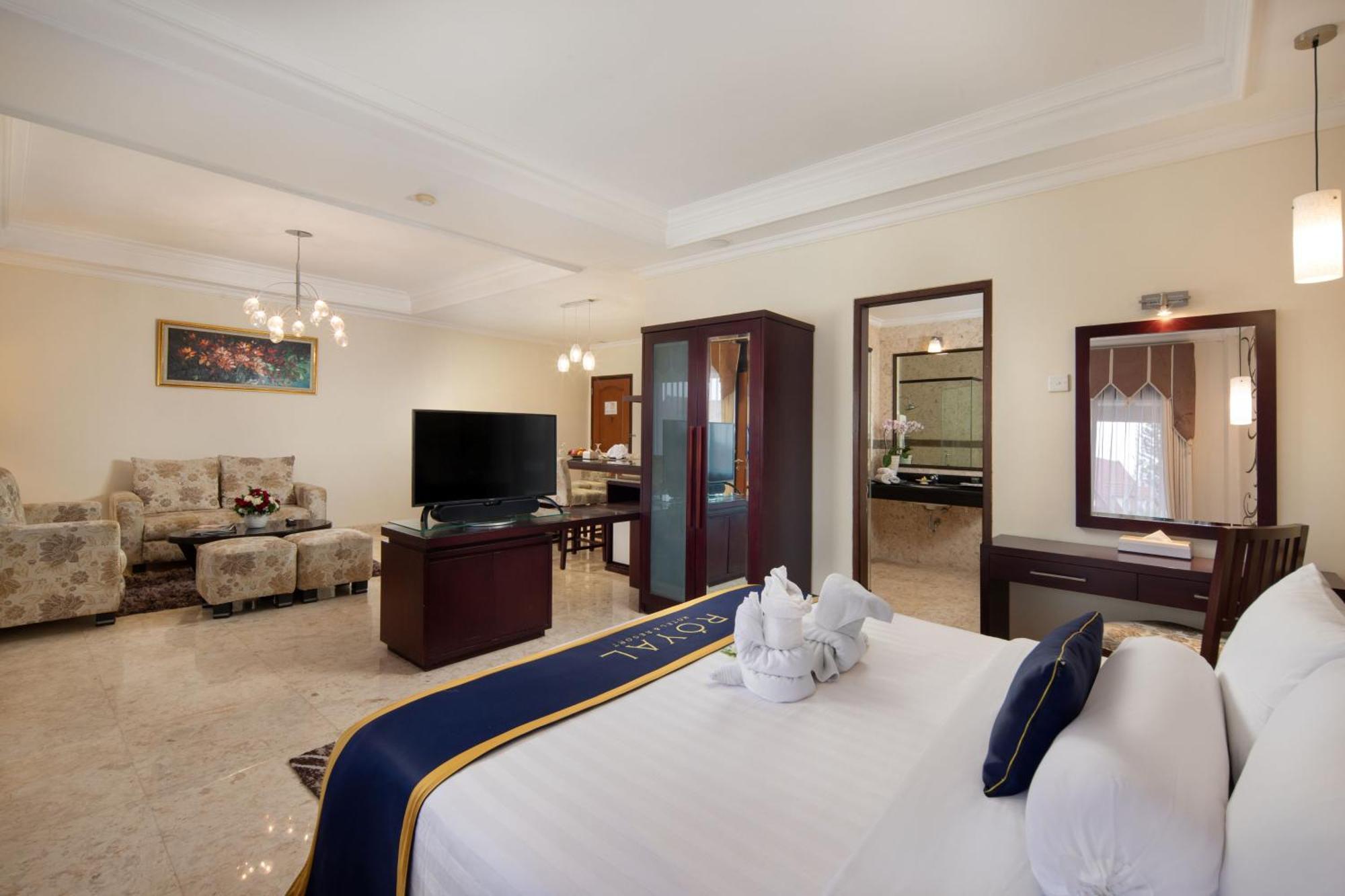 Royal Hotel And Villa Batu Бату Экстерьер фото